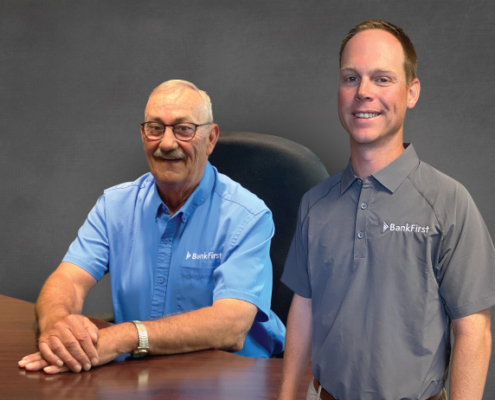 Jerome Fagerland with Kris Koelzer